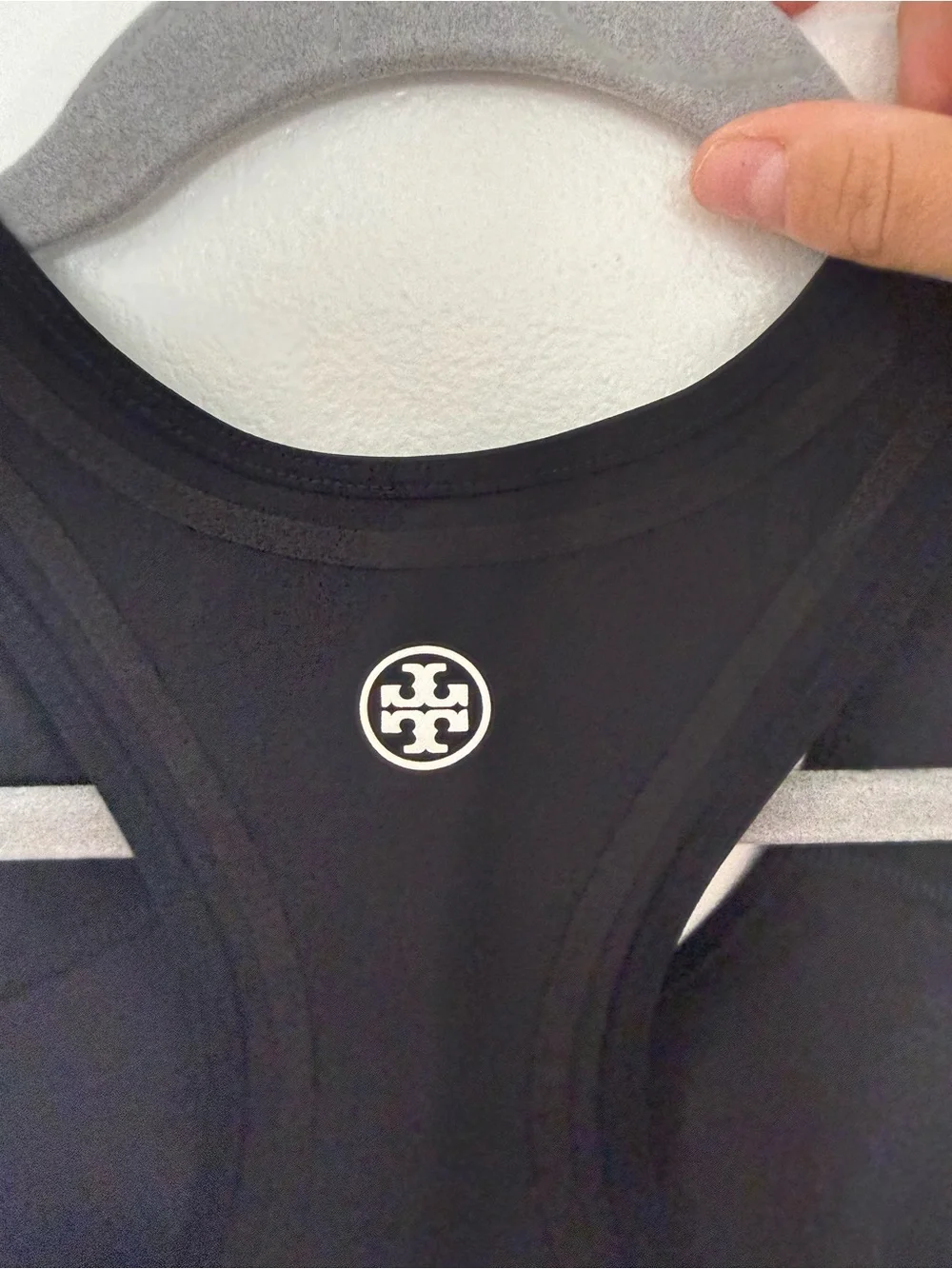 Tory Burch Tennis Dress Side-Slit Mini Active in Black